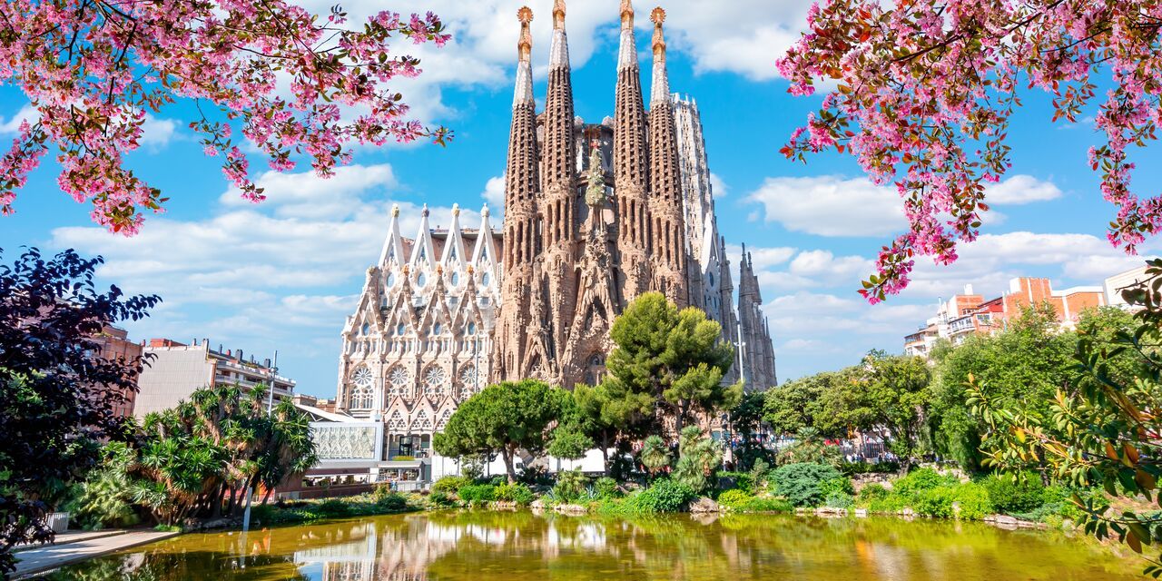 Leteck&yacute; z&aacute;jezd do Barcelony.